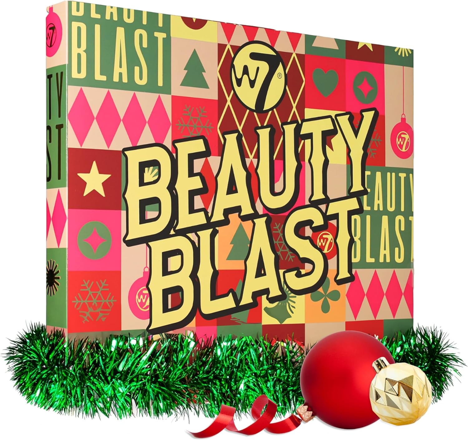 W7 Beauty Blast Advent Calendar 202424 Individually Boxed, Makeup